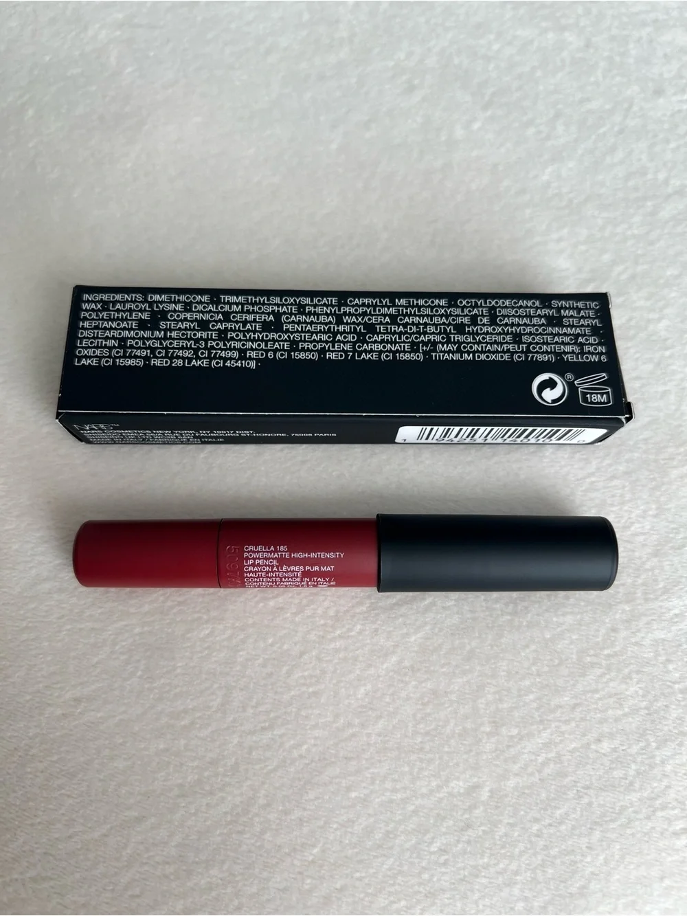 NARS 2 Piece Set - Lip Pencil Cruella 185 and Blush Orgasm Rush